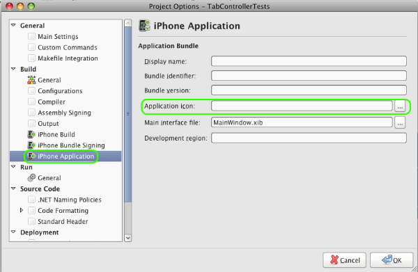 Application icon